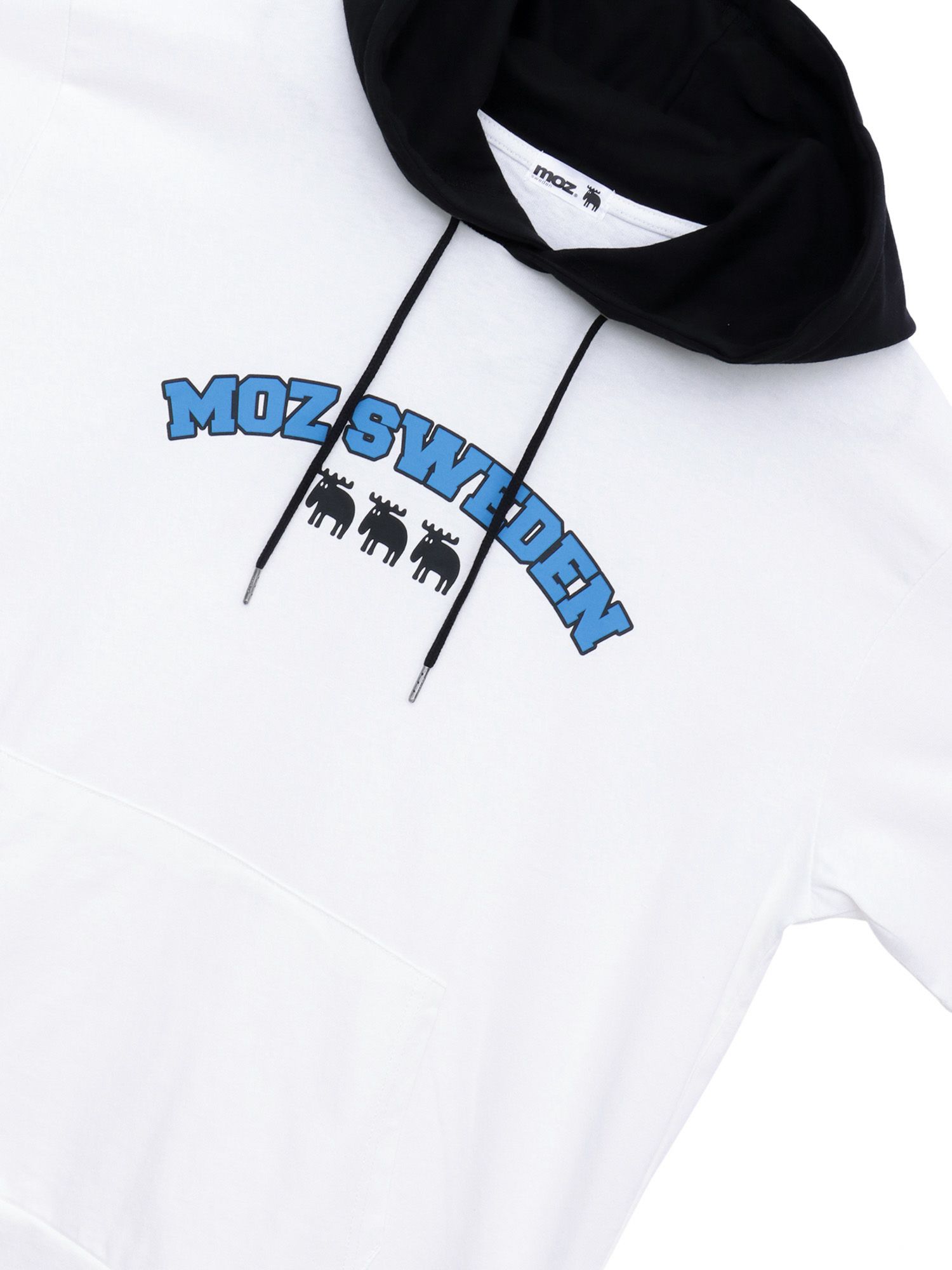 【moz】エルクロゴプリント 半袖Tパーカー〔別注〕