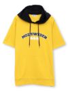 【moz】エルクロゴプリント 半袖Tパーカー〔別注〕