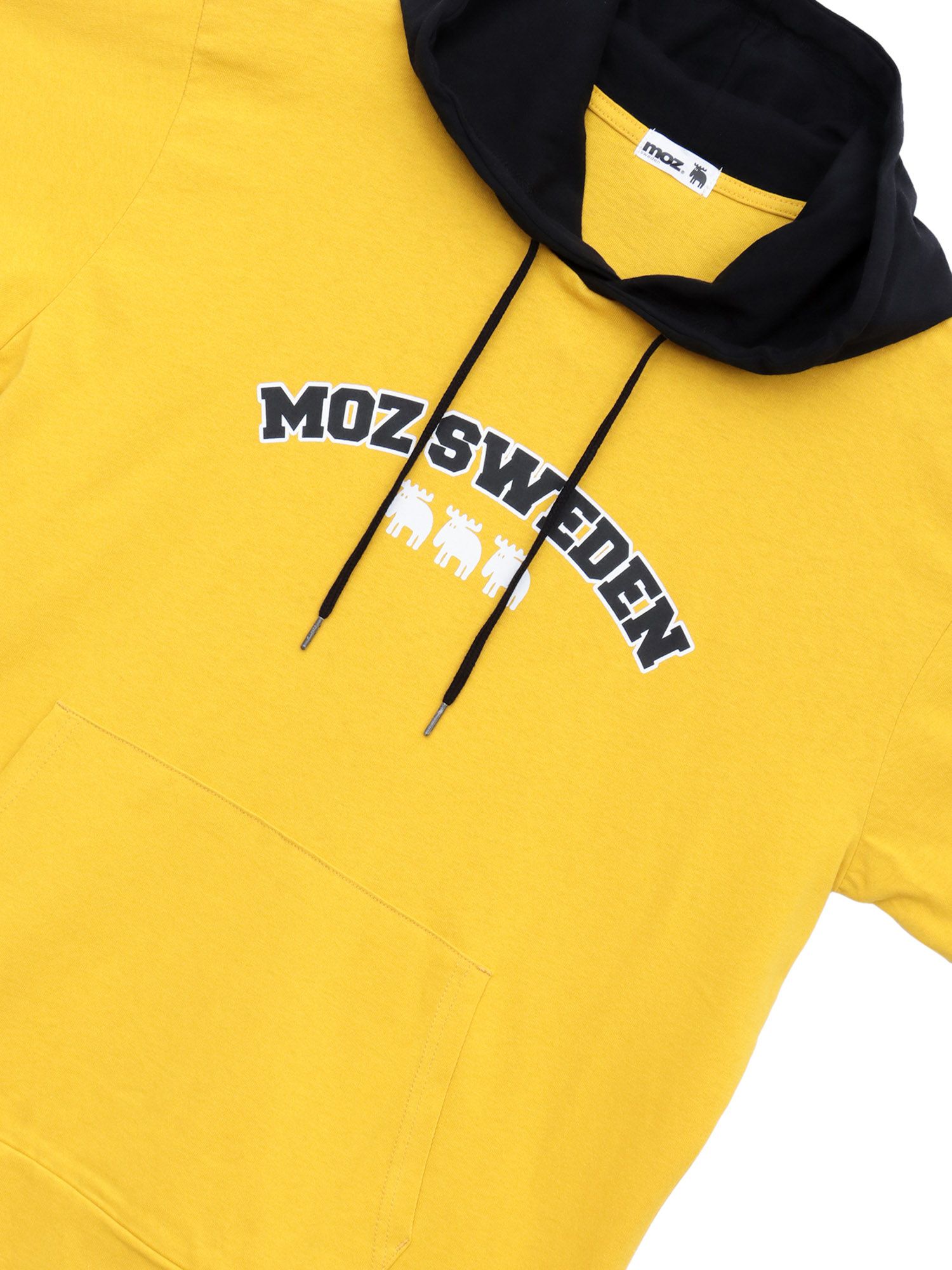 【moz】エルクロゴプリント 半袖Tパーカー〔別注〕