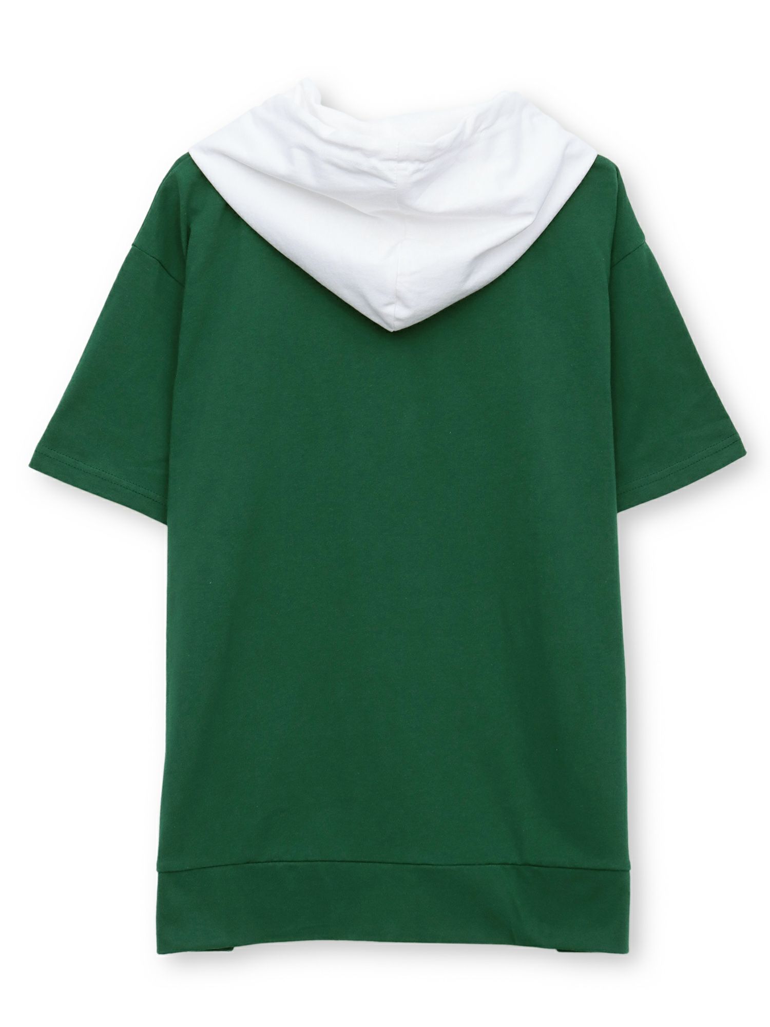 【moz】エルクロゴプリント 半袖Tパーカー〔別注〕