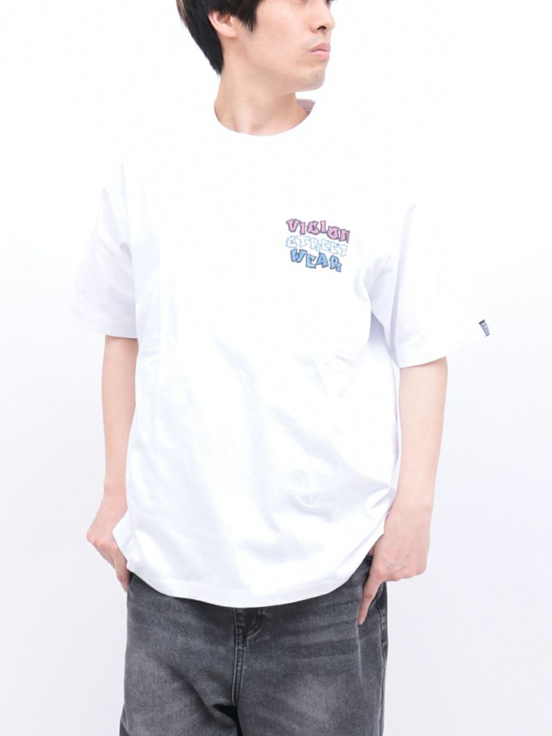 【VISION STREET WEAR】“Ghost Skate2”プリントTシャツ〔別注〕