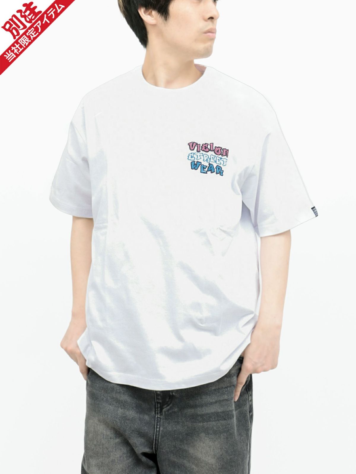 【VISION STREET WEAR】“Ghost Skate2”プリントTシャツ〔別注〕