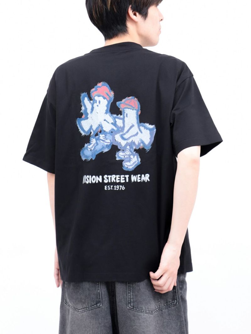 【VISION STREET WEAR】“Ghost Skate2”プリントTシャツ〔別注〕