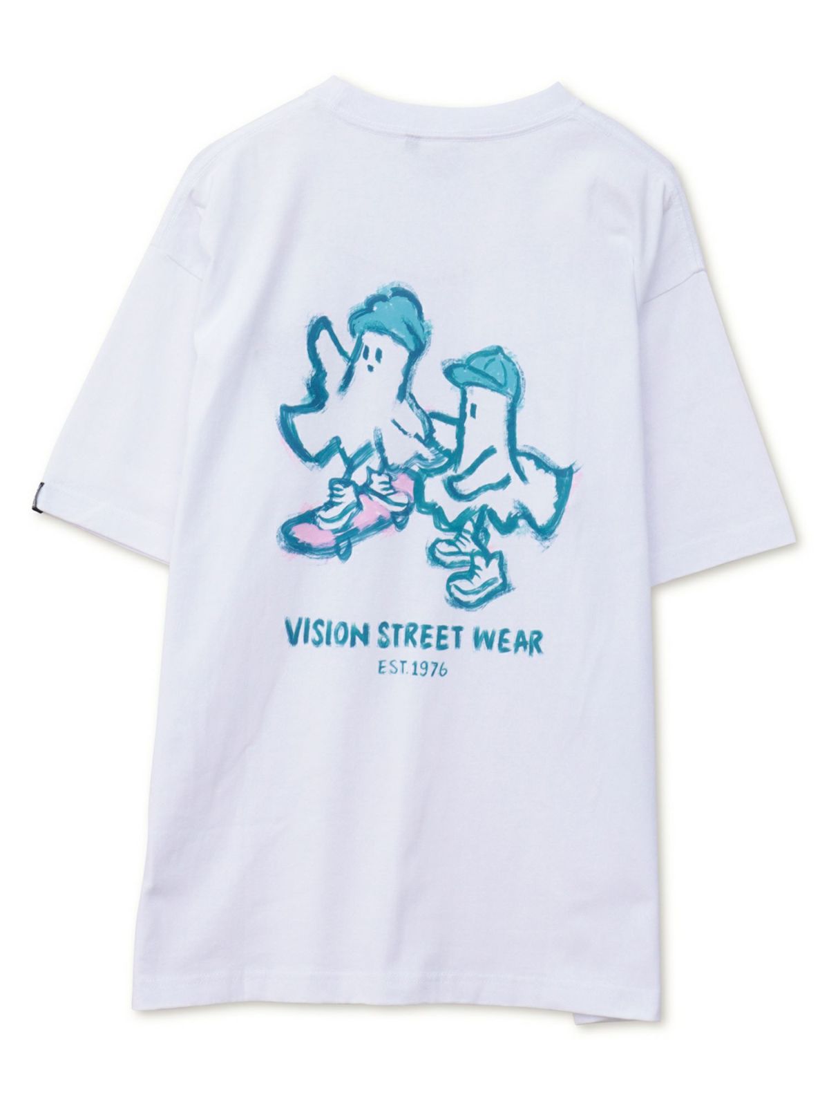 【VISION STREET WEAR】“Ghost Skate2”プリントTシャツ〔別注〕