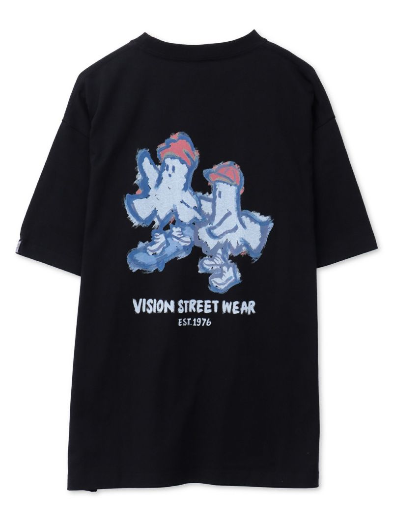 【VISION STREET WEAR】“Ghost Skate2”プリントTシャツ〔別注〕