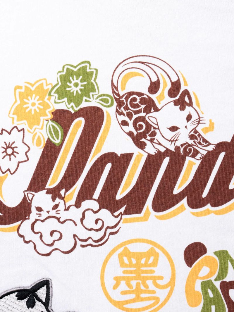  【PANDIESTA JAPAN×SUMINEKO】“仲良し”配色切替BIGシルエット 半袖プルパーカー