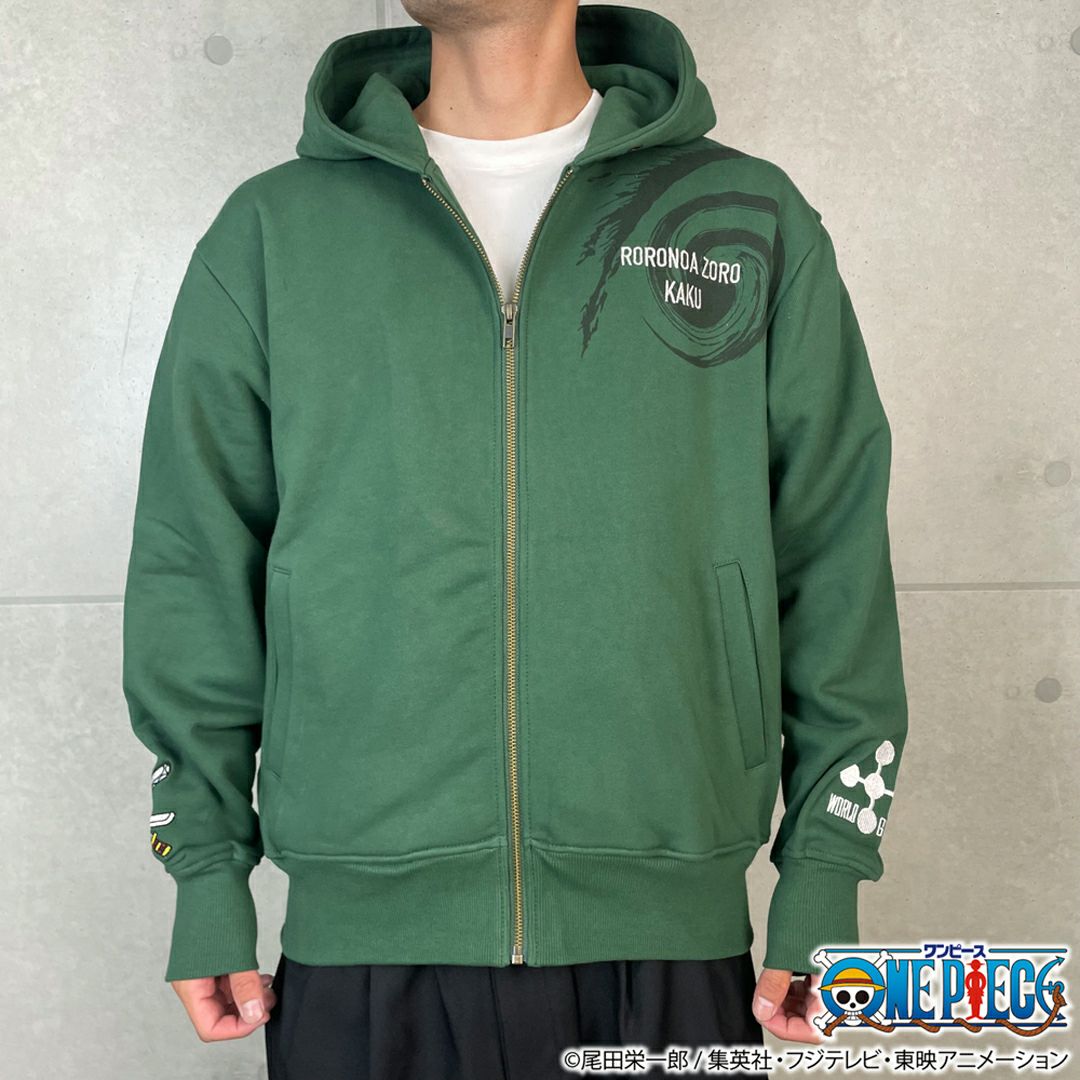 【絡繰魂・粋×ONE PIECE】ゾロvsカク 決戦ZIP UPパーカー