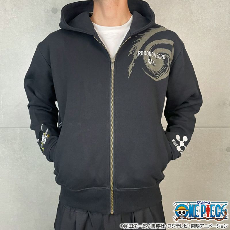 【絡繰魂・粋×ONE PIECE】ゾロvsカク 決戦ZIP UPパーカー