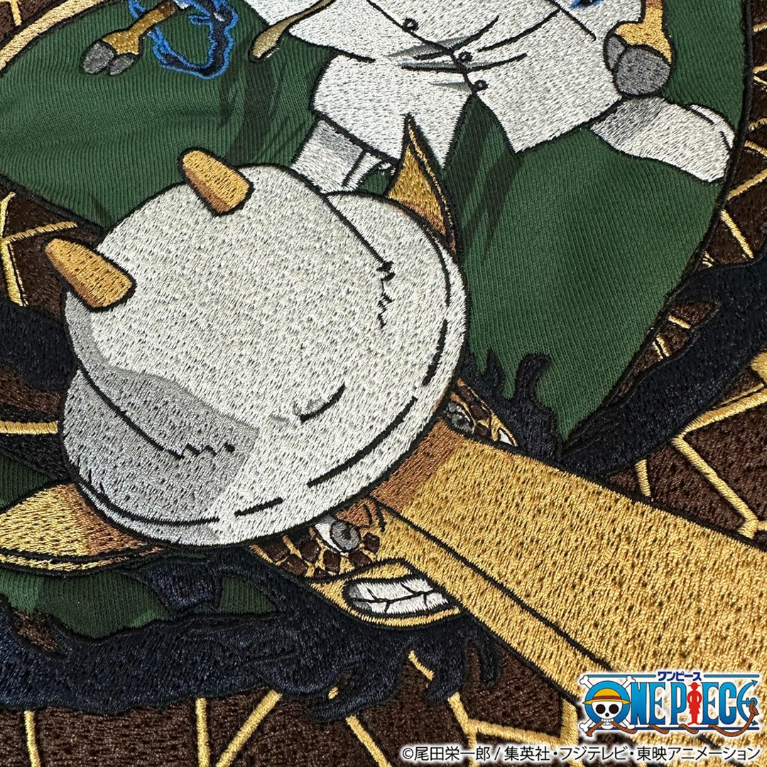【絡繰魂・粋×ONE PIECE】ゾロvsカク 決戦ZIP UPパーカー