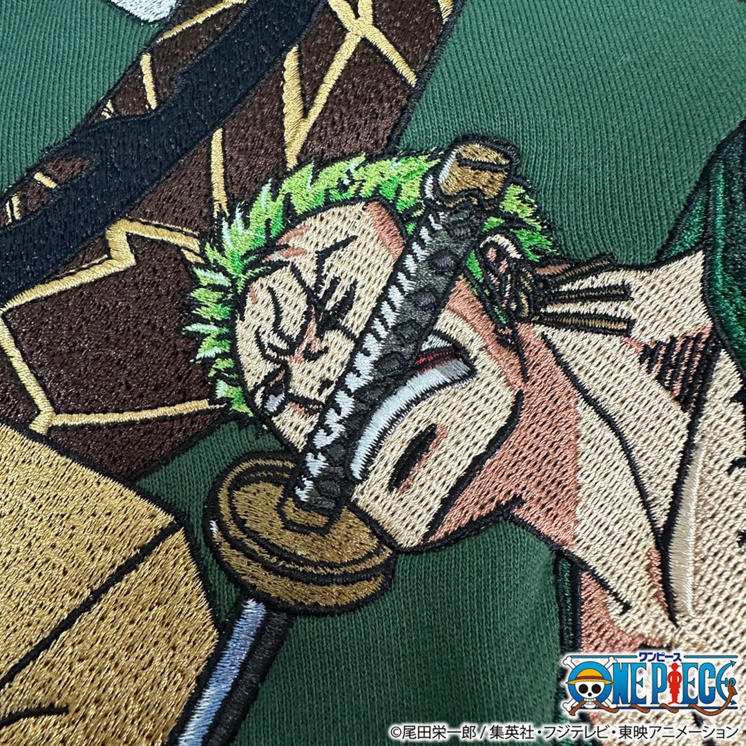 【絡繰魂・粋×ONE PIECE】ゾロvsカク 決戦ZIP UPパーカー
