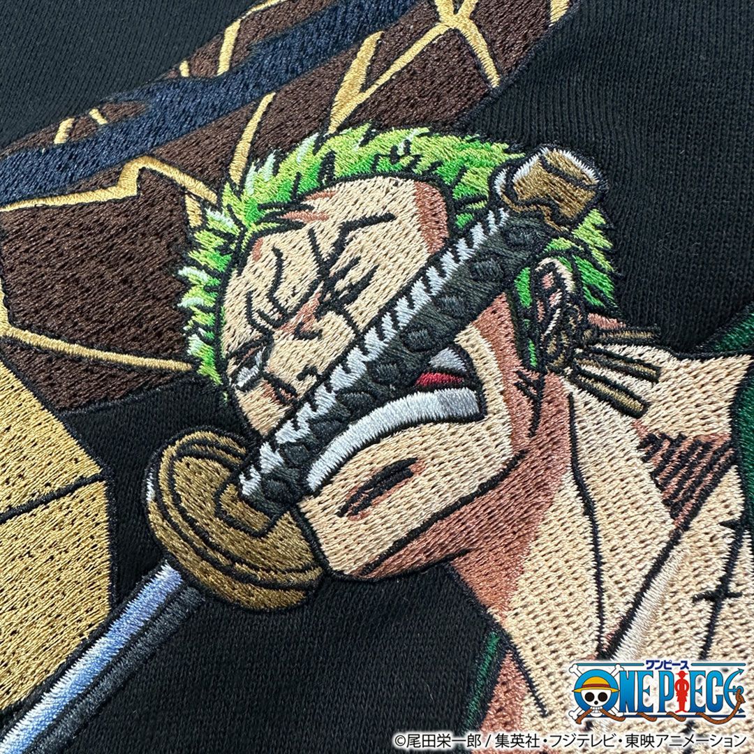 【絡繰魂・粋×ONE PIECE】ゾロvsカク 決戦ZIP UPパーカー