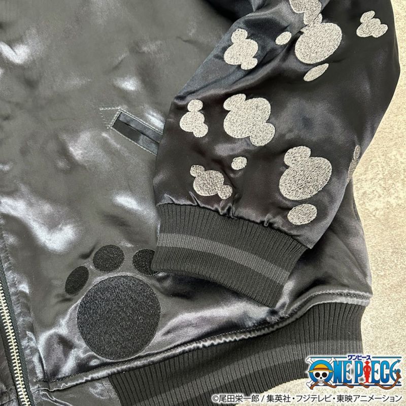 【絡繰魂・粋×ONE PIECE】くま 親子のリバーシブルスカジャン