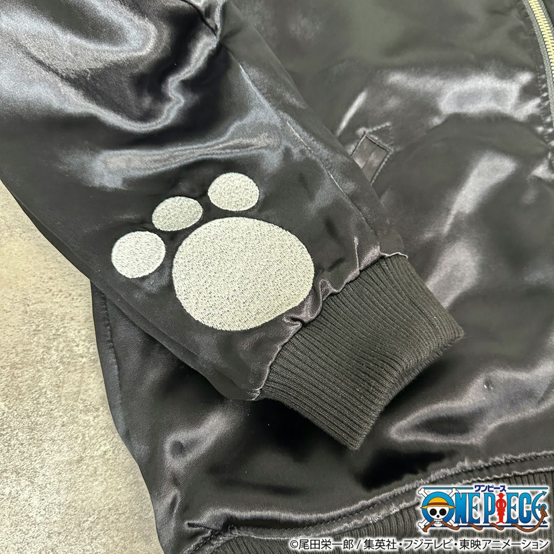 【絡繰魂・粋×ONE PIECE】くま 親子のリバーシブルスカジャン