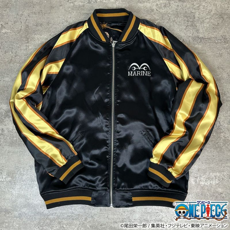 【絡繰魂・粋×ONE PIECE】黄猿 どっちつかずの正義リバーシブルスカジャン