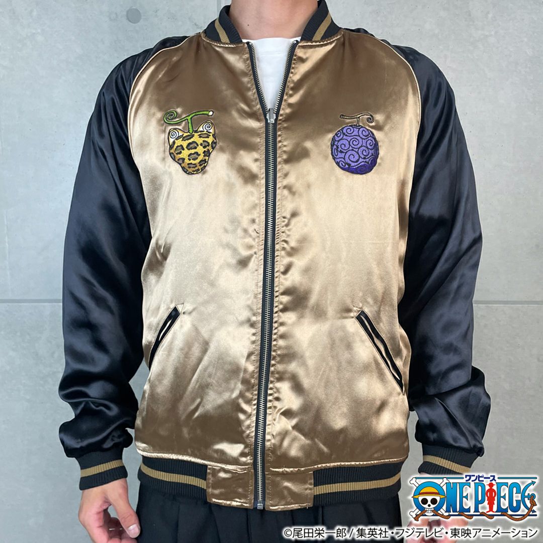 【絡繰魂・粋×ONE PIECE】ルフィvsルッチ 決戦リバーシブルスカジャン