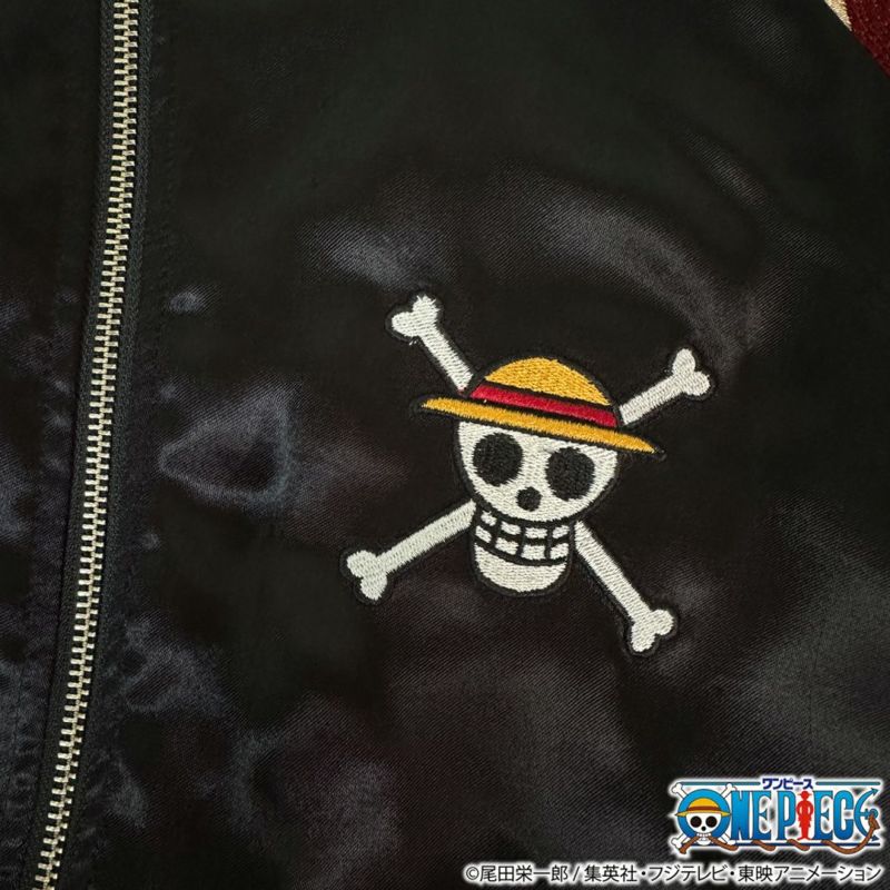 【絡繰魂・粋×ONE PIECE】ルフィvsルッチ 決戦リバーシブルスカジャン