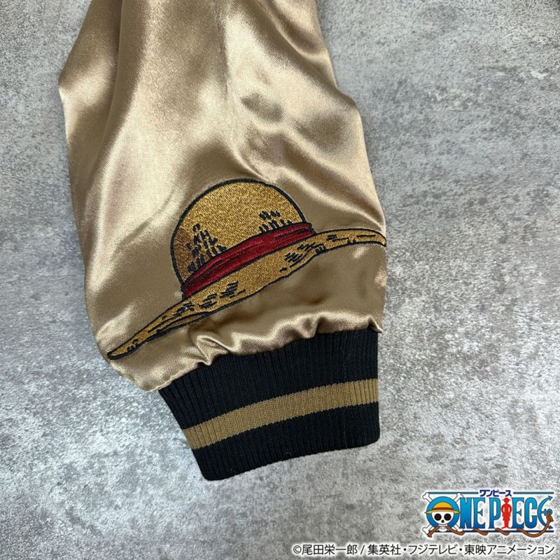 【絡繰魂・粋×ONE PIECE】ルフィvsルッチ 決戦リバーシブルスカジャン