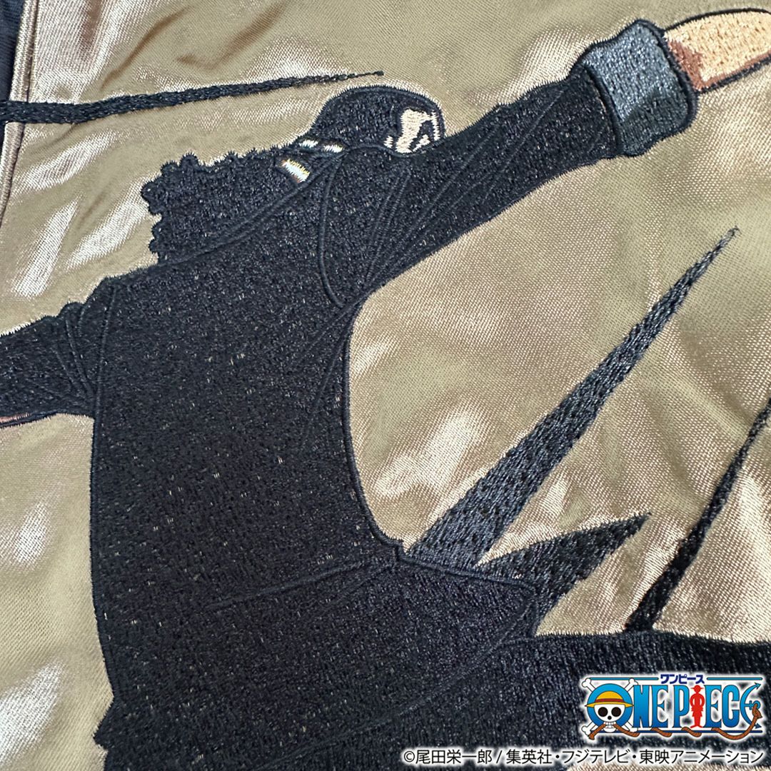 【絡繰魂・粋×ONE PIECE】ルフィvsルッチ 決戦リバーシブルスカジャン