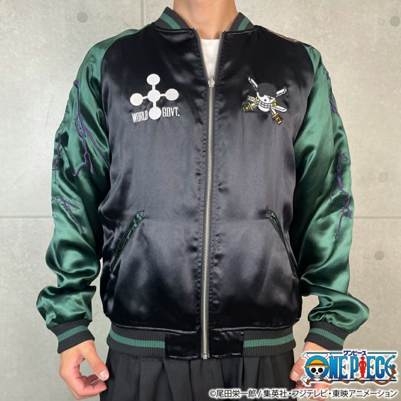 【絡繰魂・粋×ONE PIECE】ゾロvsカク 決戦リバーシブルスカジャン