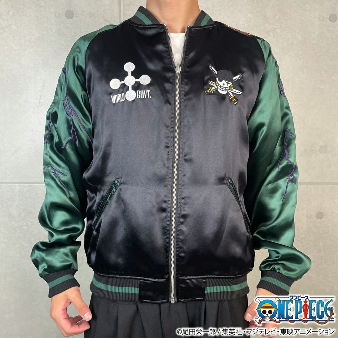 【絡繰魂・粋×ONE PIECE】ゾロvsカク 決戦リバーシブルスカジャン