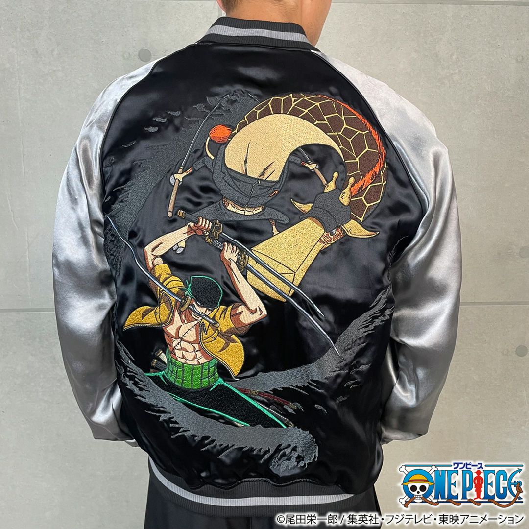 【絡繰魂・粋×ONE PIECE】ゾロvsカク 決戦リバーシブルスカジャン
