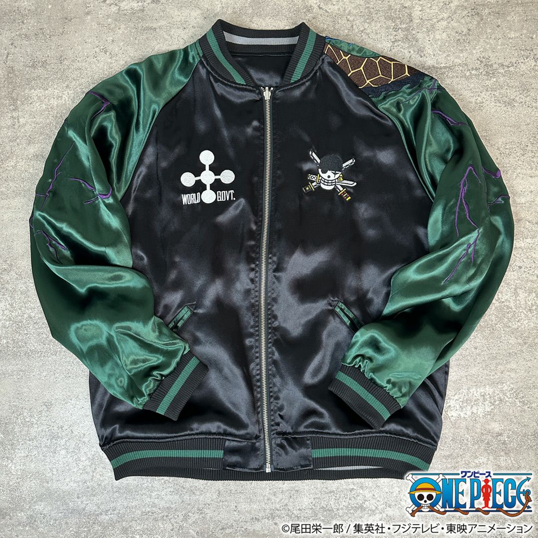 【絡繰魂・粋×ONE PIECE】ゾロvsカク 決戦リバーシブルスカジャン