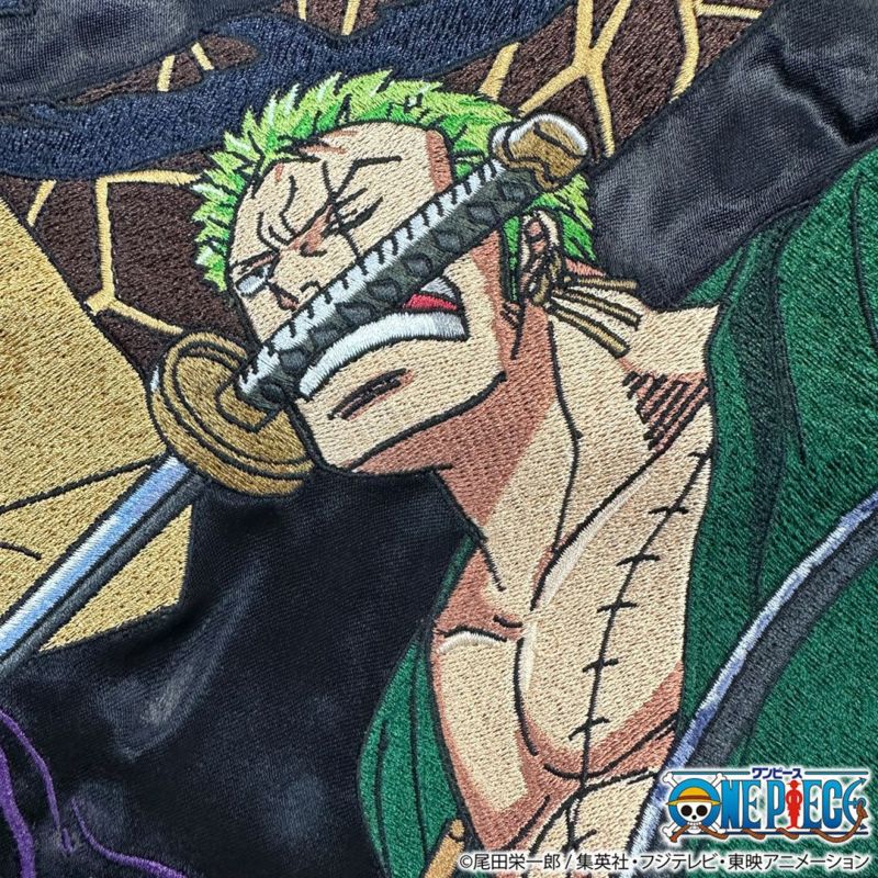【絡繰魂・粋×ONE PIECE】ゾロvsカク 決戦リバーシブルスカジャン