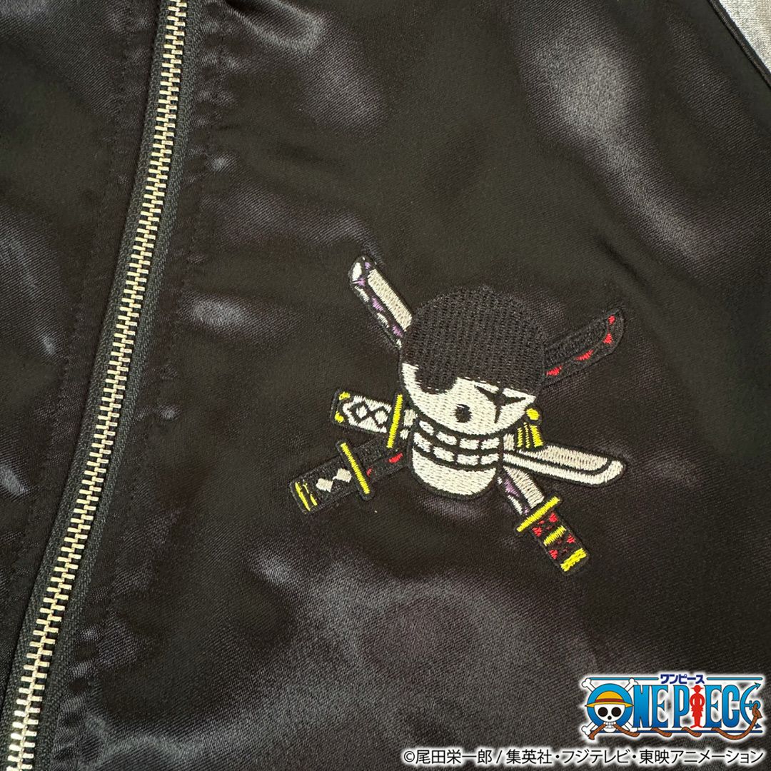 【絡繰魂・粋×ONE PIECE】ゾロvsカク 決戦リバーシブルスカジャン