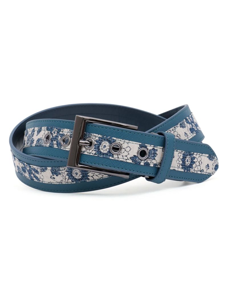 【雅結】和生地遣いハトメベルト