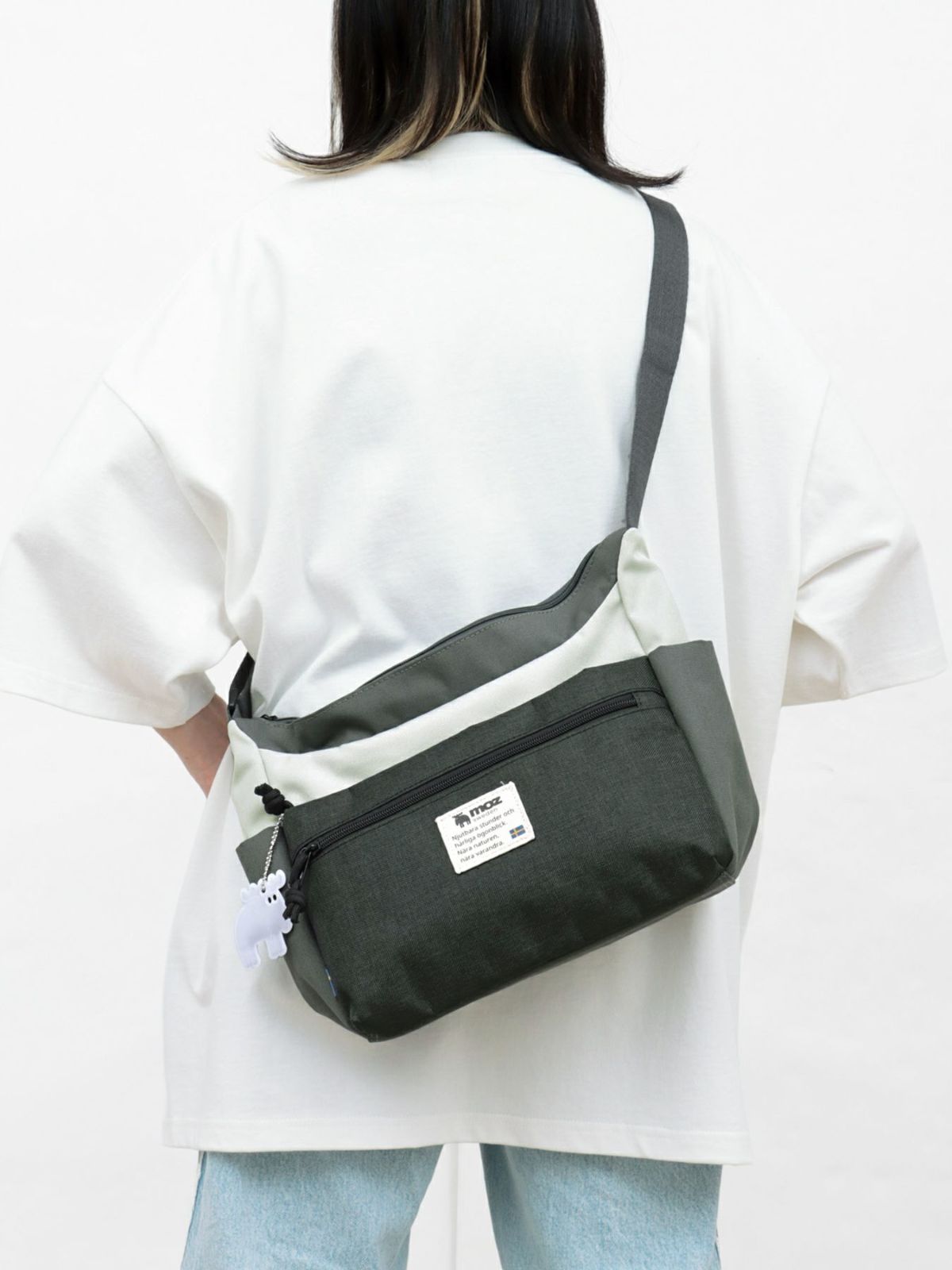 【moz】10ポケットショルダーバッグ〔別注カラー〕