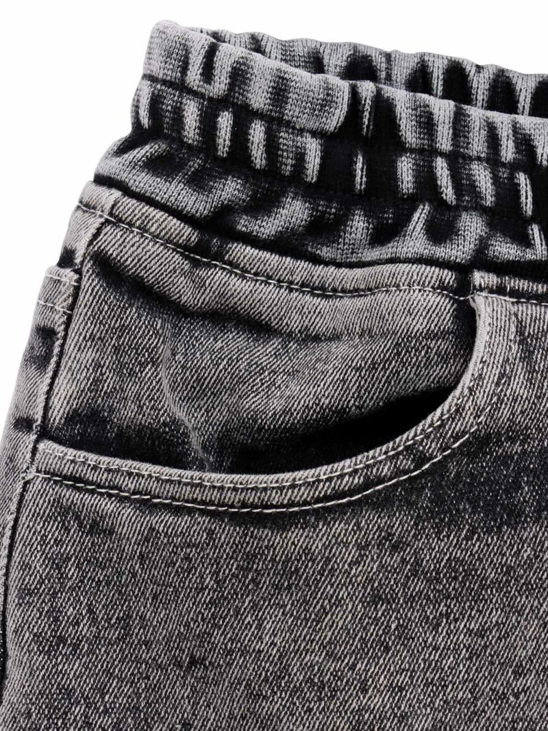 【The BRAVE-MAN×BETTY BOOP】総刺繍スリット デニムスカート