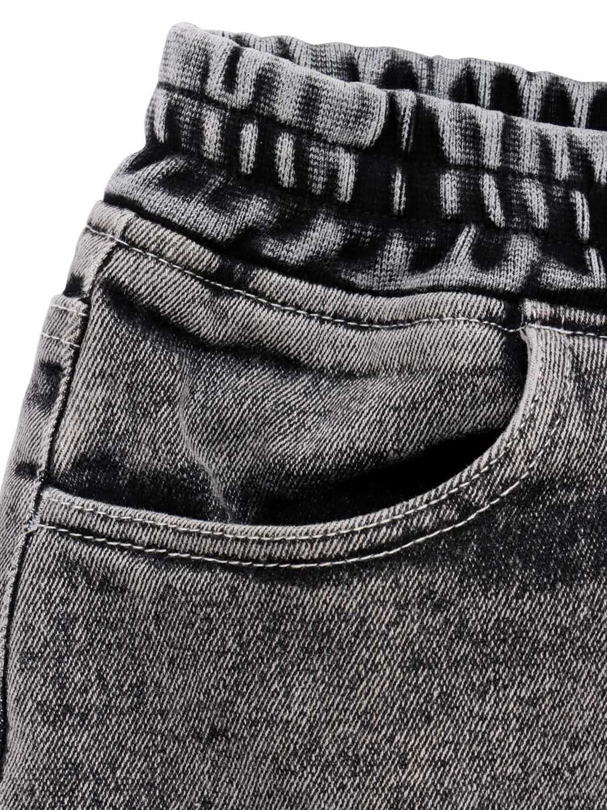 【The BRAVE-MAN×BETTY BOOP】総刺繍スリット デニムスカート