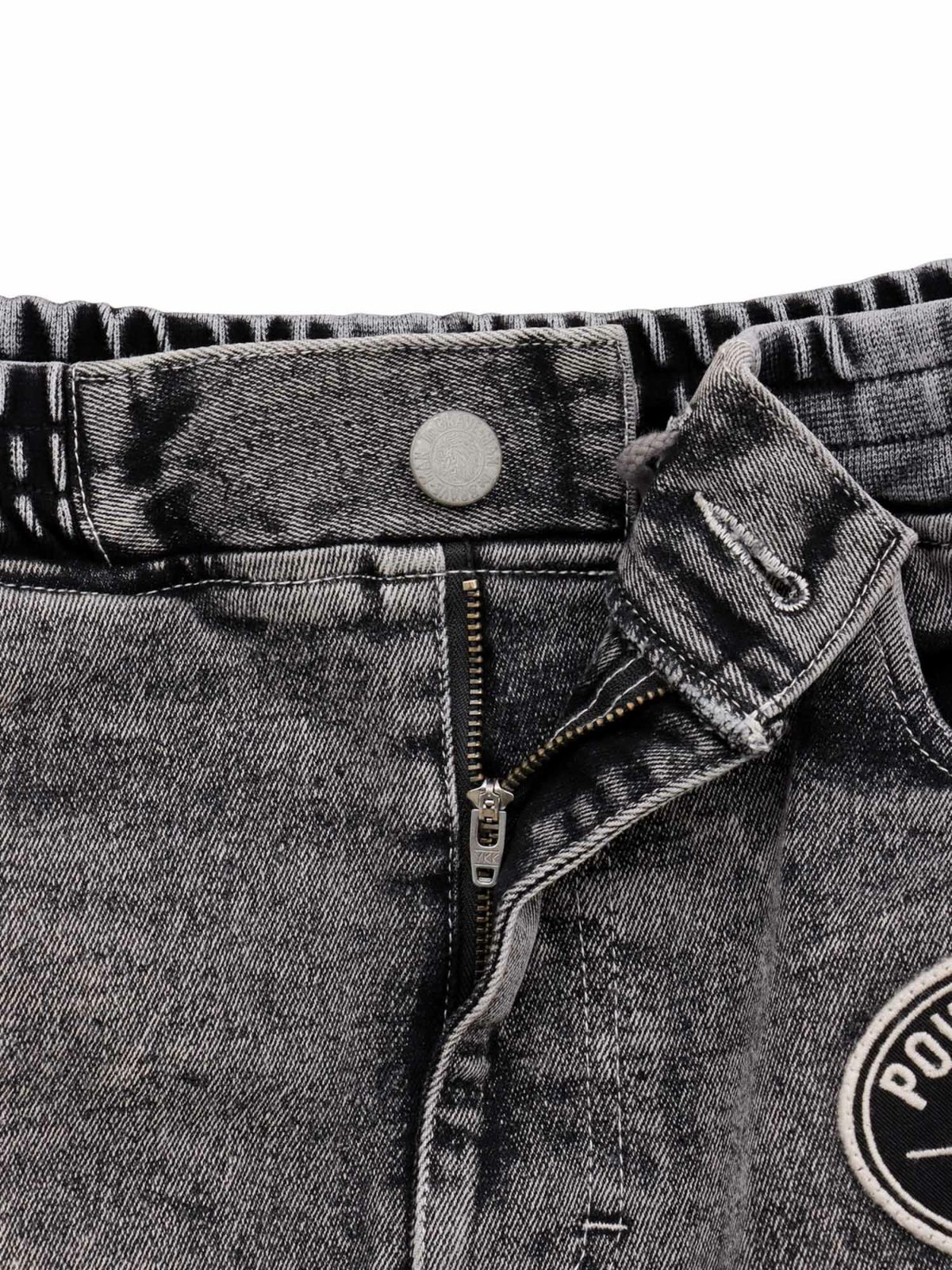 【The BRAVE-MAN×BETTY BOOP】総刺繍スリット デニムスカート