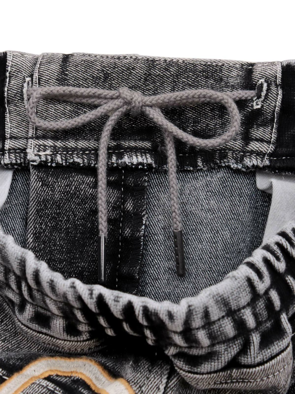 【The BRAVE-MAN×BETTY BOOP】総刺繍スリット デニムスカート