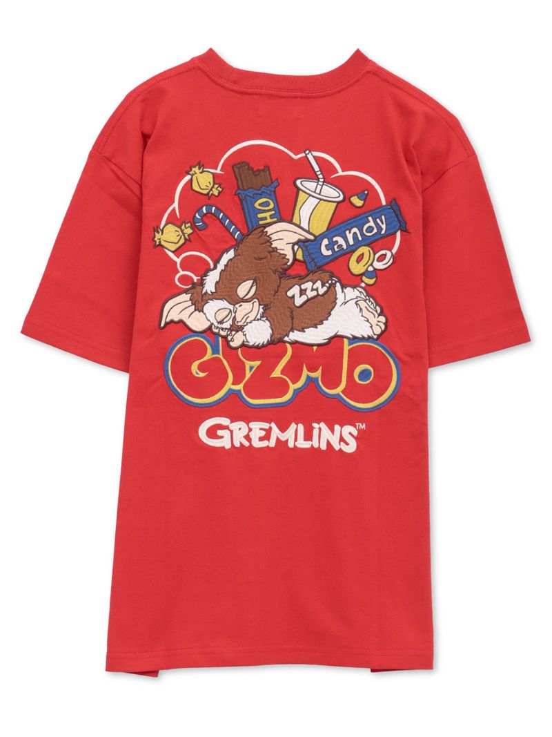 【GREMLINS】“GIZMO SWEET”総刺繍Tシャツ〔別注〕