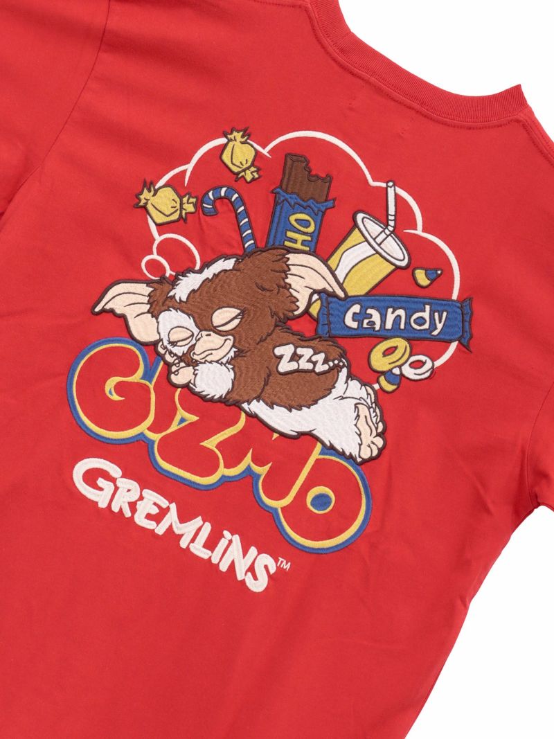 【GREMLINS】“GIZMO SWEET”総刺繍Tシャツ〔別注〕