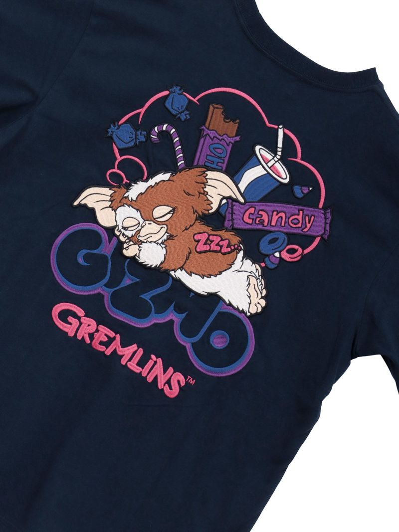 【GREMLINS】“GIZMO SWEET”総刺繍Tシャツ〔別注〕