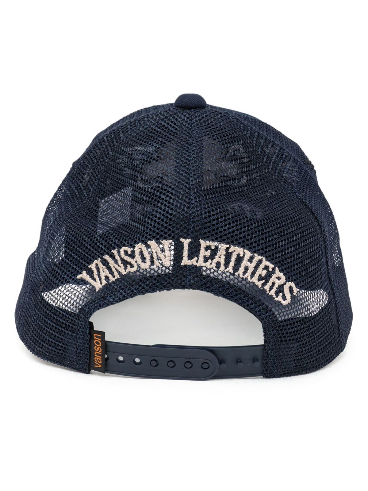 【VANSON】エンブレムウイング ツイルメッシュキャップ