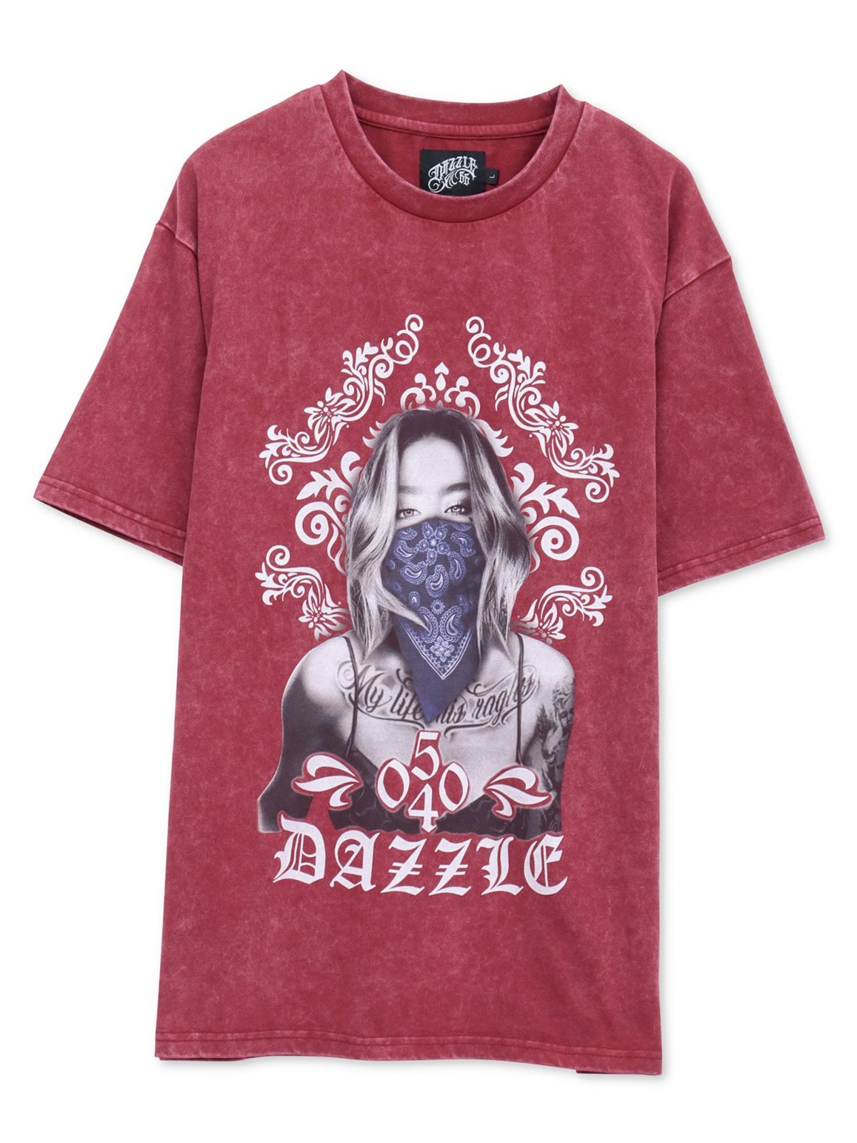 【DAZZLE】“GIRL”プリントTシャツ