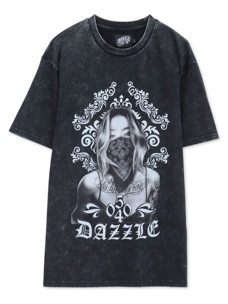 【DAZZLE】“GIRL”プリントTシャツ