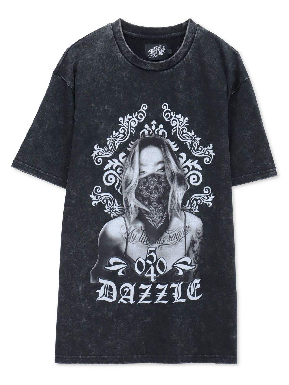 【DAZZLE】“GIRL”プリントTシャツ