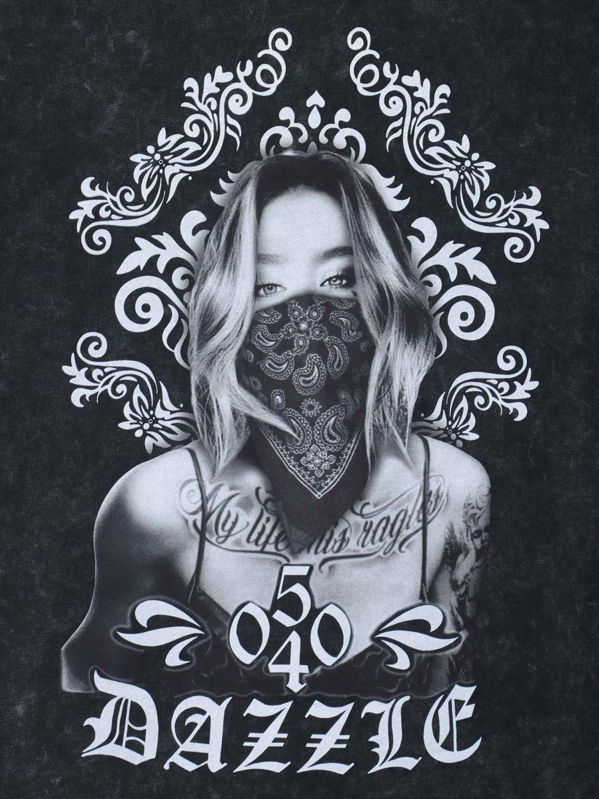 【DAZZLE】“GIRL”プリントTシャツ