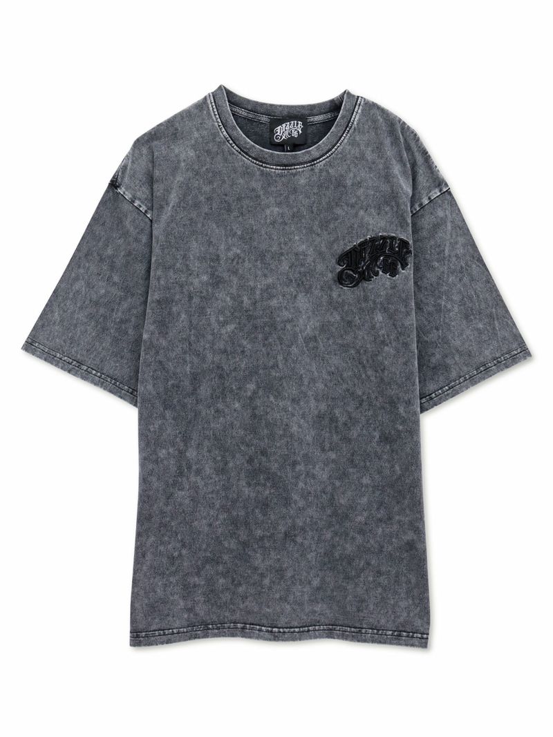  【DAZZLE】“CIRCLE LOGO”総刺繍Tシャツ