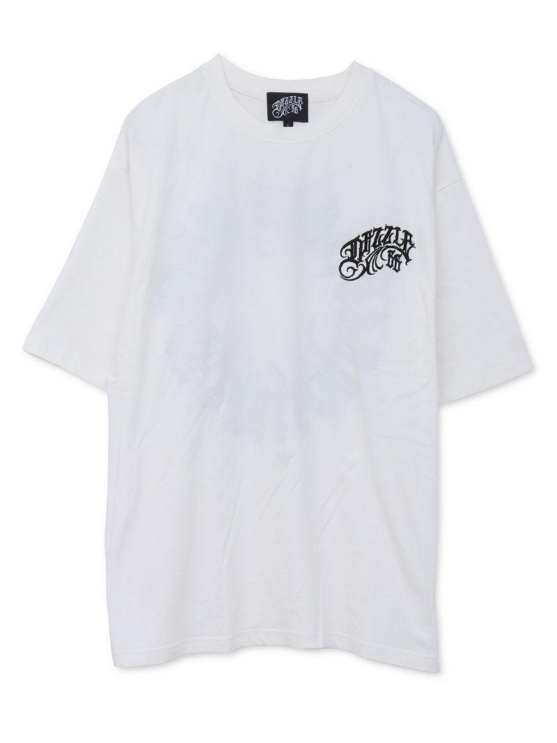  【DAZZLE】“CIRCLE LOGO”総刺繍Tシャツ