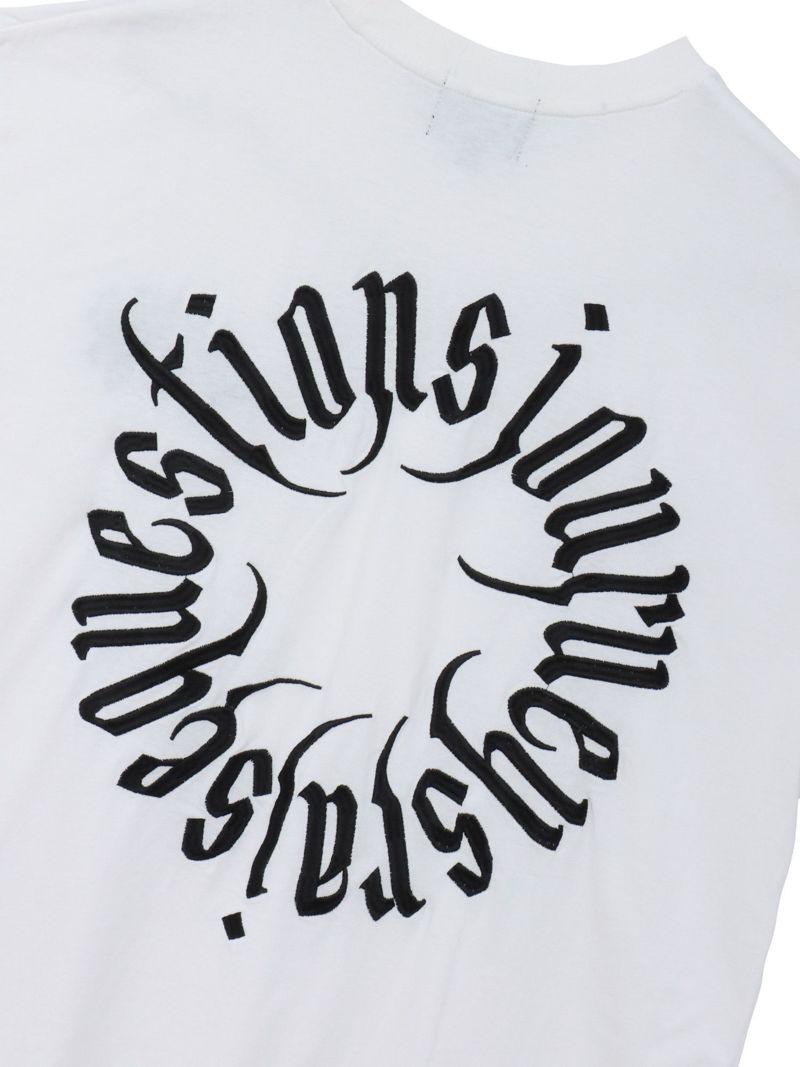  【DAZZLE】“CIRCLE LOGO”総刺繍Tシャツ