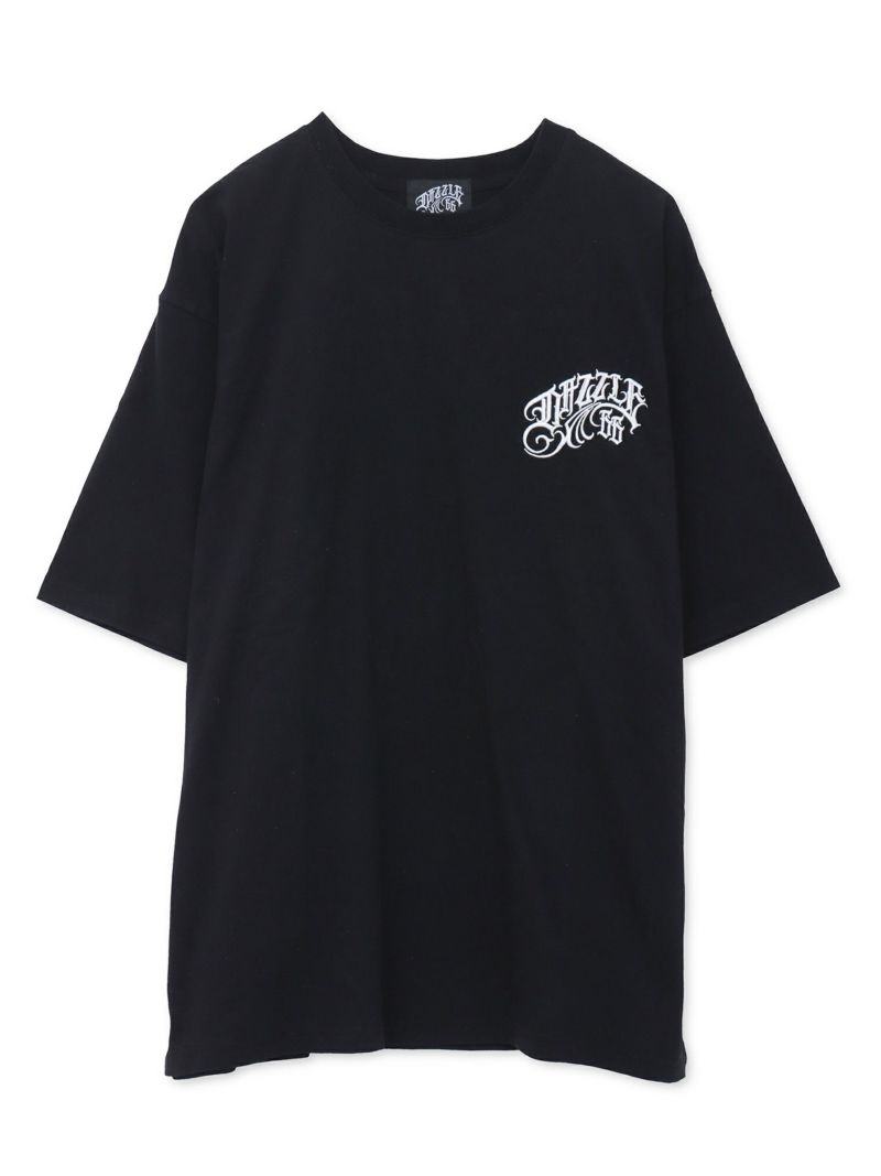  【DAZZLE】“CIRCLE LOGO”総刺繍Tシャツ