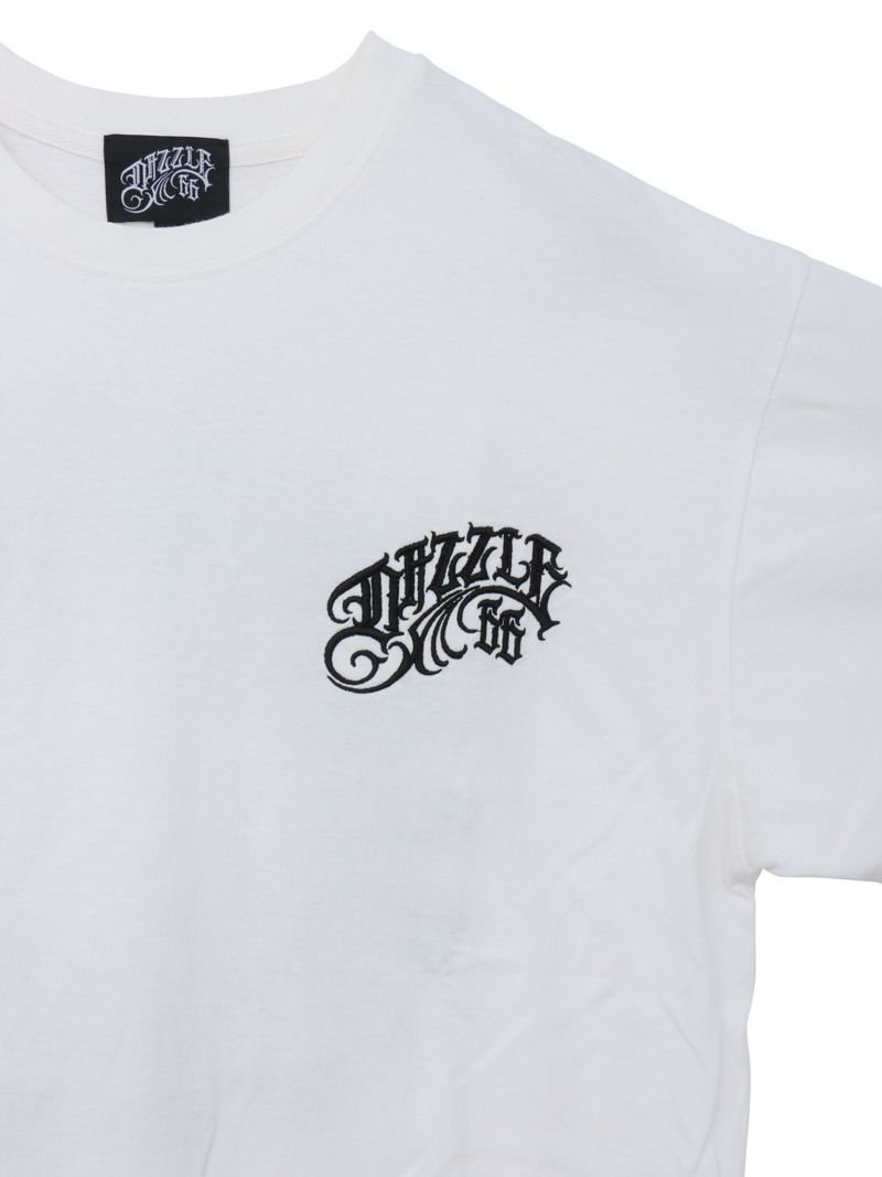  【DAZZLE】“CIRCLE LOGO”総刺繍Tシャツ
