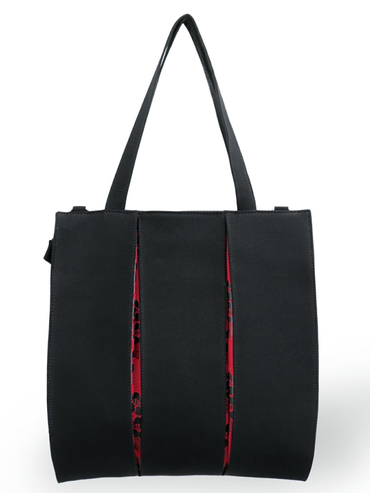 【雅結】桜刺繍 和生地切り替え2WAYタックトートバッグ