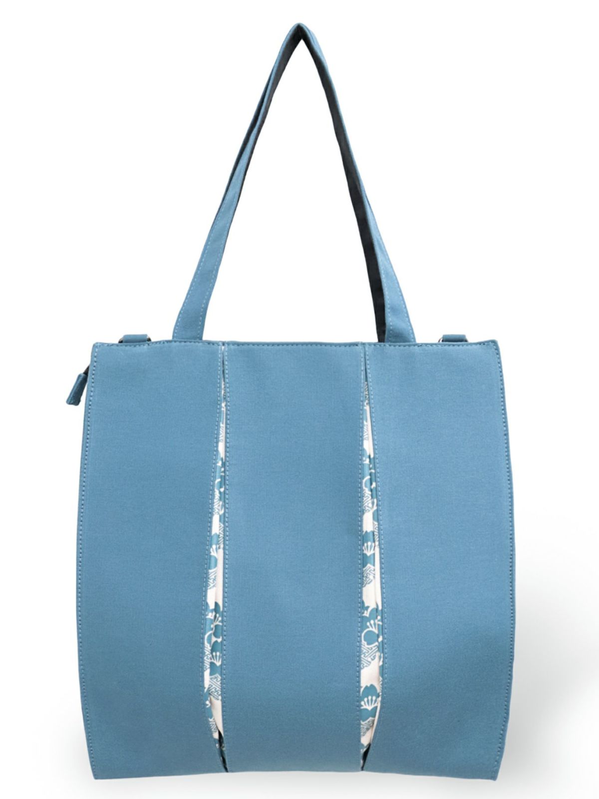 【雅結】桜刺繍 和生地切り替え2WAYタックトートバッグ