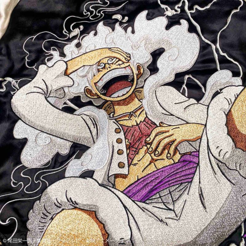 【絡繰魂・粋×ONE PIECE】ギア5 スカジャン